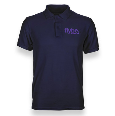 FLYBE AIRLINES POLO T-SHIRT